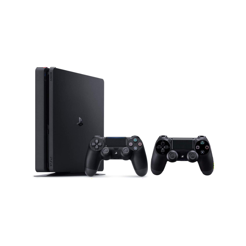 Sony PlayStation 4 500GB Console (Black) with Extra Controller - International Version